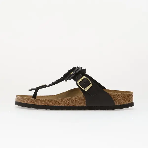 Birkenstock Сникърси Birkenstock Gizeh Flower Leather Women Black EUR 38