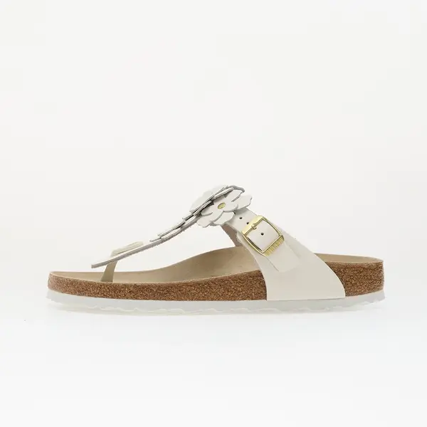 Birkenstock Сникърси Birkenstock Gizeh Flower Leather Women White EUR 40