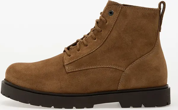 Birkenstock Сникърси Birkenstock Highwood Lace Mid Suede Leather Dark Tea EUR 43