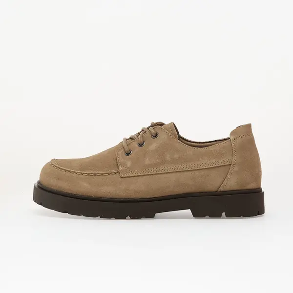 Birkenstock Сникърси Birkenstock Highwood Moc Lace Low Suede Leather Gray Taupe EUR 43