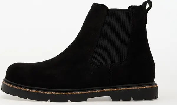 Birkenstock Сникърси Birkenstock Highwood Slip On Men Suede Leather Black EUR 43
