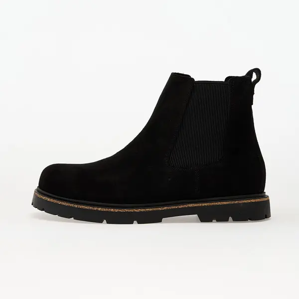 Birkenstock Сникърси Birkenstock Highwood Slip On Men Suede Leather Black EUR 44