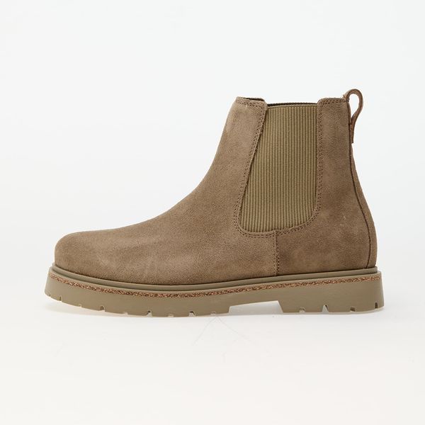 Birkenstock Сникърси Birkenstock Highwood Slip On Mid W Leather Velvet Taupe EUR 36