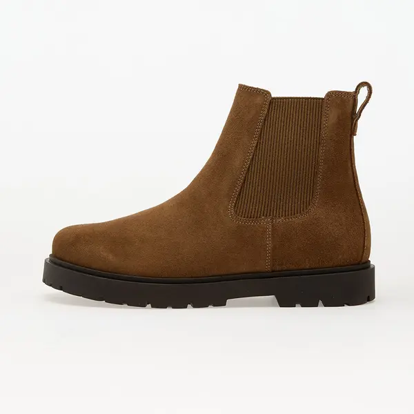 Birkenstock Сникърси Birkenstock Highwood Slip On Women Suede Leather Dark Tea EUR 38