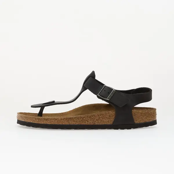 Birkenstock Сникърси Birkenstock Kairo Oiled Leather Unisex Black EUR 38