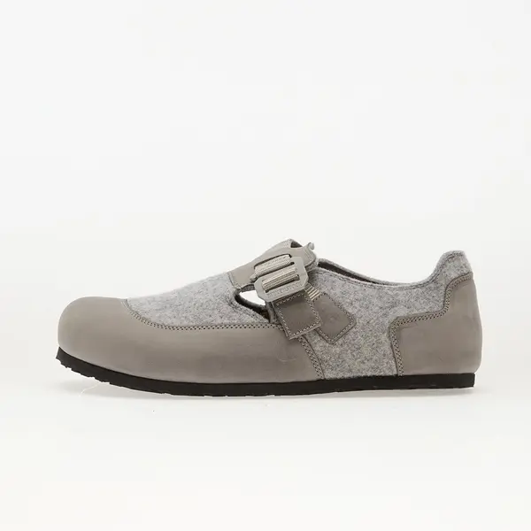 Birkenstock Сникърси Birkenstock London Nova Felt Leather/ Textile/ Felt Stone Coin EUR 44