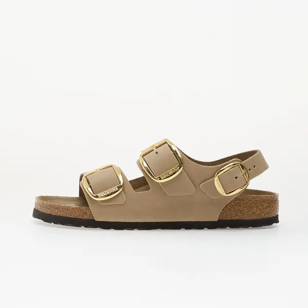 Birkenstock Сникърси Birkenstock Milano Big Buckle Oiled Leather Women Tabacco Brown EUR 37