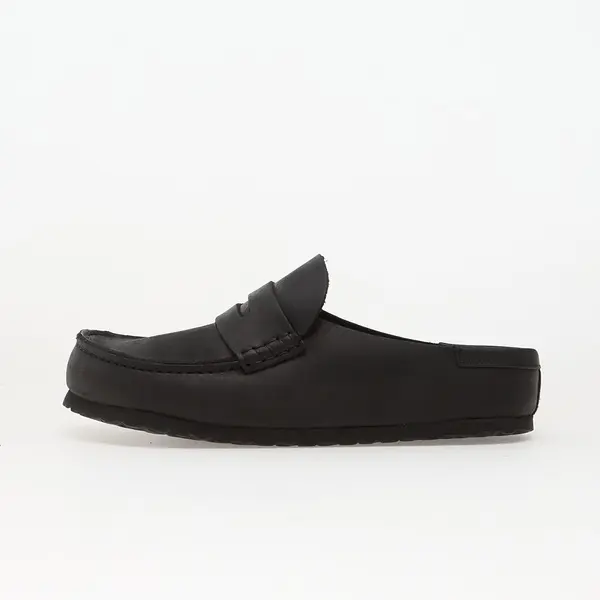 Birkenstock Сникърси Birkenstock Naples Wrapped Oiled Leather Unisex Black EUR 42