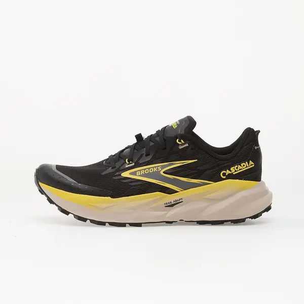Brooks Сникърси Brooks Cascadia 19 M Black/ Yellow/ Chateau EUR 43