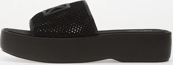 Calvin Klein Сникърси Calvin Klein Flatform Sandal Mesh Black EUR 37