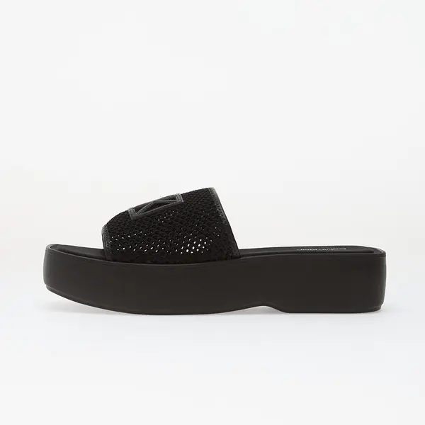 Calvin Klein Сникърси Calvin Klein Flatform Sandal Mesh Black EUR 39