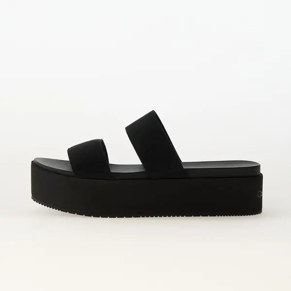 Calvin Klein Сникърси Calvin Klein Jeans Flatform Sandal Webb Black EUR 40