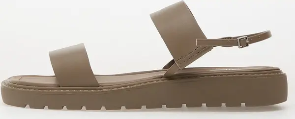 Calvin Klein Сникърси Calvin Klein Sq Molded Sandal Slide Gray EUR 36