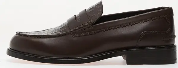 Clarks Сникърси Clarks CraftJames Lo Brown Crocodile Leather EUR 43