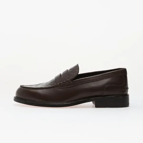 Clarks Сникърси Clarks CraftJames Lo Brown Crocodile Leather EUR 44