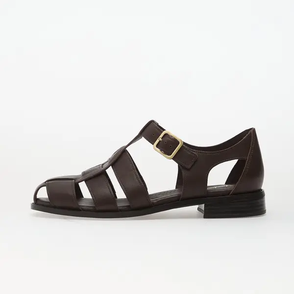 Clarks Сникърси Clarks Hana Sun Dark Brown Leather EUR 41