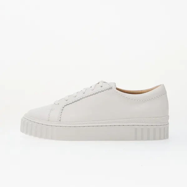 Clarks Сникърси Clarks Mayhill Walk White Leather EUR 38