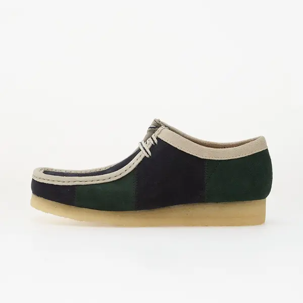 Clarks Originals Сникърси Clarks Originals Wallabee Blue/ Green Strip EUR 42.5