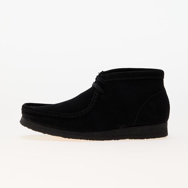 Clarks Originals Сникърси Clarks Originals Wallabee Boot Black Sde EUR 36