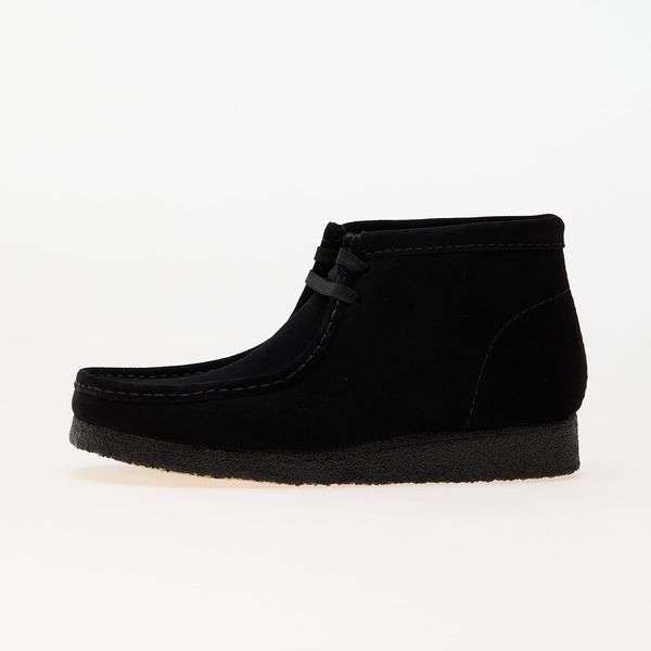 Clarks Originals Сникърси Clarks Originals Wallabee Boot Black Sde EUR 42.5