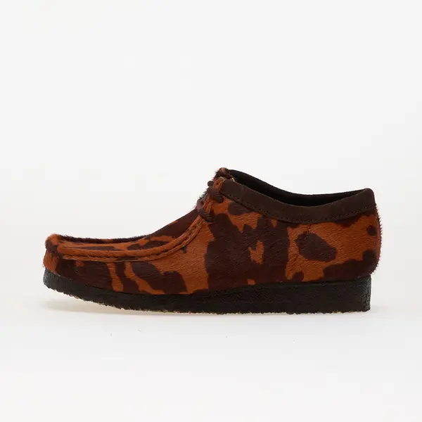 Clarks Originals Сникърси Clarks Originals Wallabee Brown Cow Print EUR 45