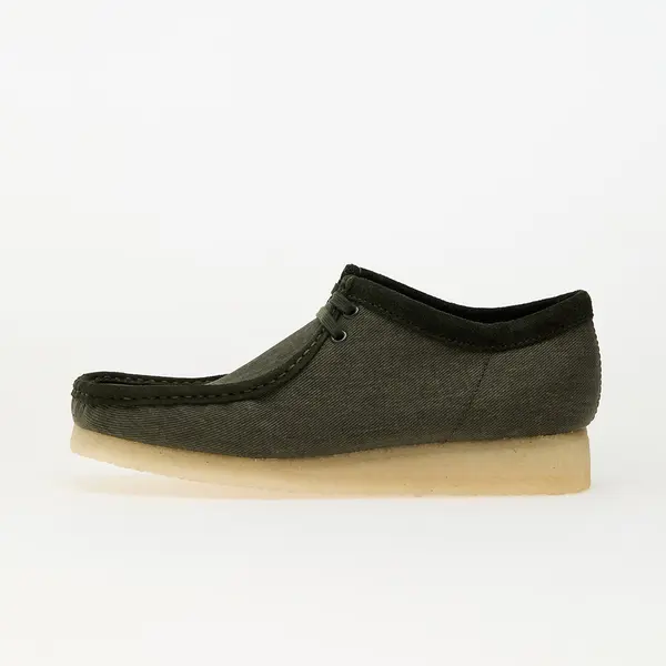 Clarks Originals Сникърси Clarks Originals Wallabee Forest Green Canvas EUR 42.5