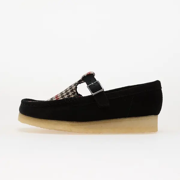 Clarks Originals Сникърси Clarks Originals Wallabee T Bar Black Tweed Comb EUR 39.5
