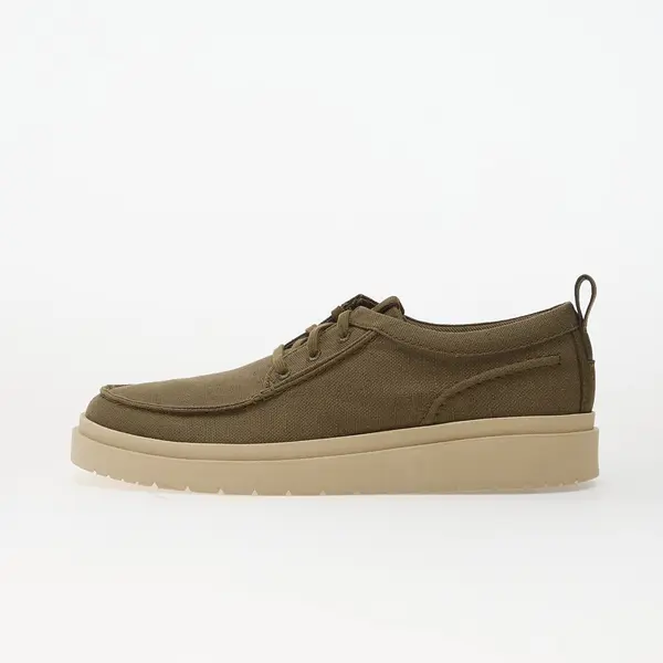 Clarks Сникърси Clarks Polden Moc Olive Canvas EUR 45