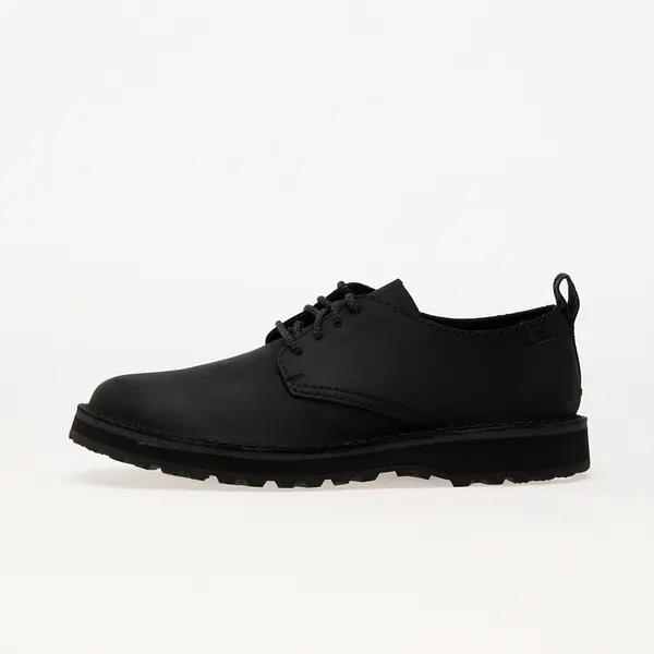 Clarks Originals Сникърси Clarks Solsbury Lace Black Leather EUR 45