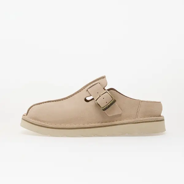 Clarks Сникърси Clarks Solsbury Mule Sand Suede EUR 39