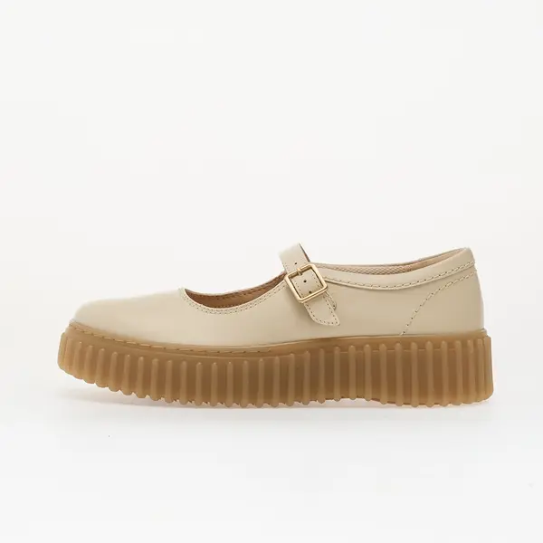 Clarks Сникърси Clarks Torhill Jane Cream Leather EUR 39
