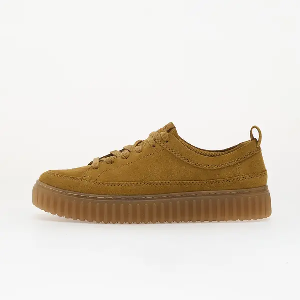 Clarks Сникърси Clarks Torhill Lace Ochre Suede EUR 41