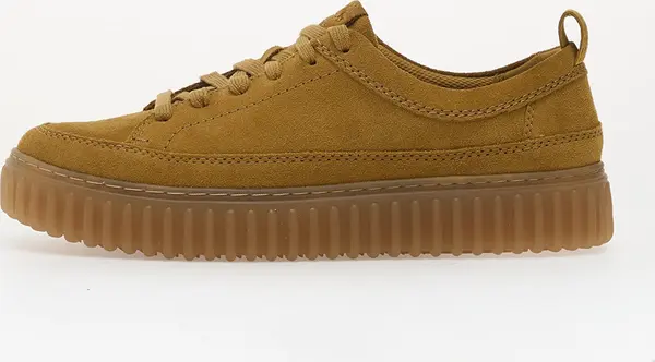 Clarks Сникърси Clarks Torhill Lace Ochre Suede EUR 42