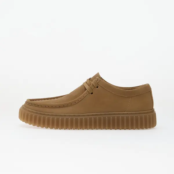 Clarks Сникърси Clarks Torhill Lo Dark Sand Leather EUR 44