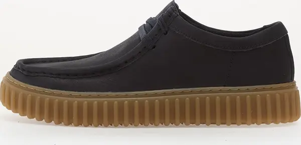 Clarks Сникърси Clarks Torhill Lo Navy Leather EUR 43