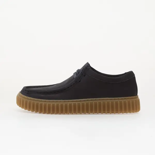 Clarks Сникърси Clarks Torhill Lo Navy Leather EUR 43