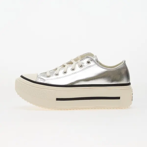 Converse Сникърси Converse Chuck Taylor All Star Lift Double Stack Silver/ Egret/ Black EUR 40