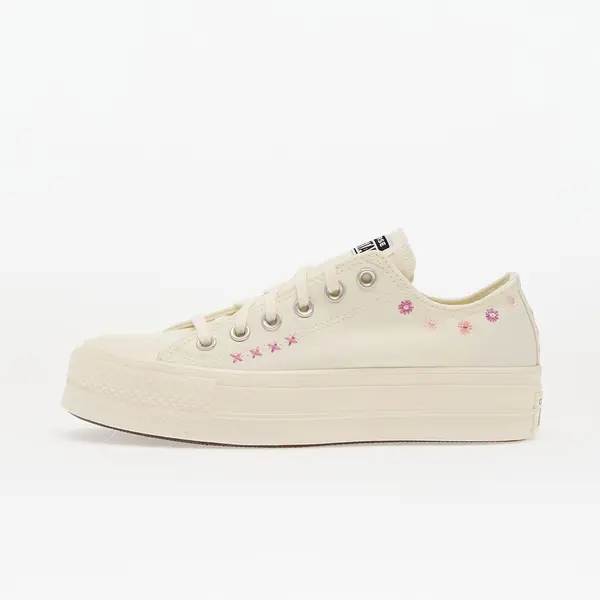 Converse Сникърси Converse Chuck Taylor All Star Lift Floral Embroidery Low Top Egret/ Sugar Berry/ Cactus Bud EUR 38