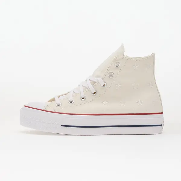 Converse Сникърси Converse Chuck Taylor All Star Lift Platform Celestial Hi Vintage White/ Red/ Navy EUR 41
