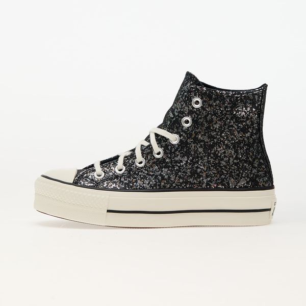 Converse Сникърси Converse Chuck Taylor All Star Lift Platform Glitter Into The Void/ Egret/ Black EUR 35