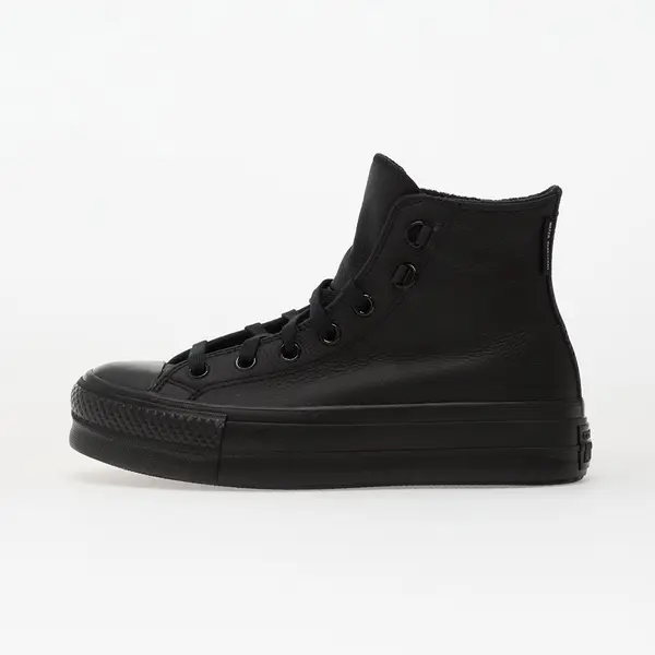 Converse Сникърси Converse Chuck Taylor All Star Lift Platform Leather Hi Black/ Black/ Black EUR 36