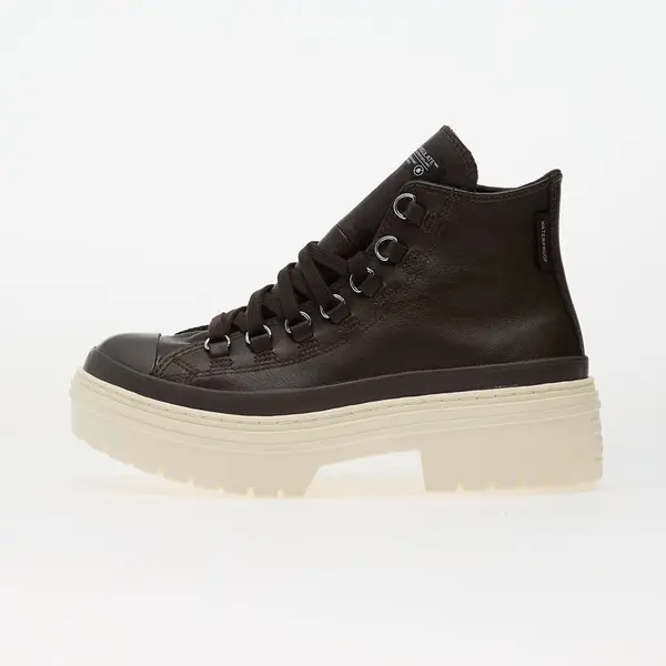 Converse Сникърси Converse Chuck Taylor All Star Lugged Heel Platform Waterproof Leather Hi Mudguard/ Mudguard/ Egret EUR 38