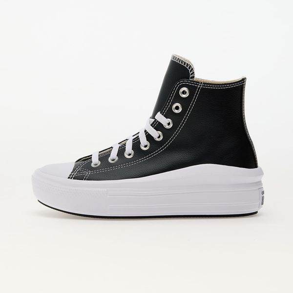Converse Сникърси Converse Chuck Taylor All Star Move Platform Leather Black/ White/ White EUR 35