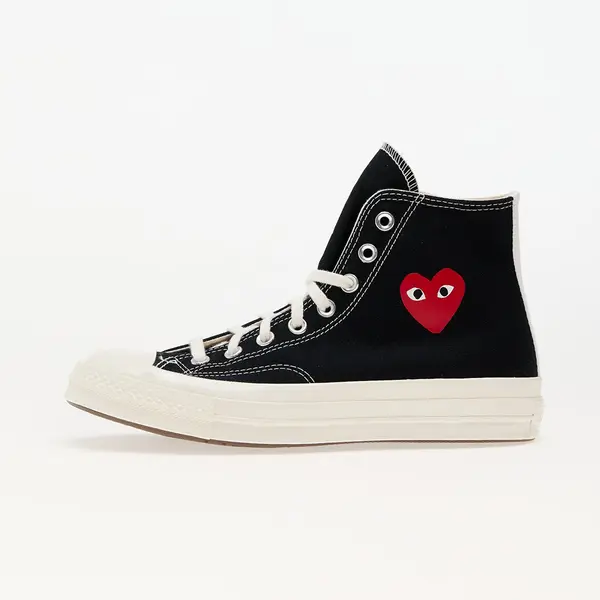 Comme des Garçons PLAY Сникърси Converse x Comme des Garçons PLAY Chuck 70 Hi Black/ Red/ Egret EUR 41.5