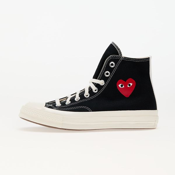 Comme des Garçons PLAY Сникърси Converse x Comme des Garçons PLAY Chuck 70 Hi Black/ Red/ Egret EUR 42.5