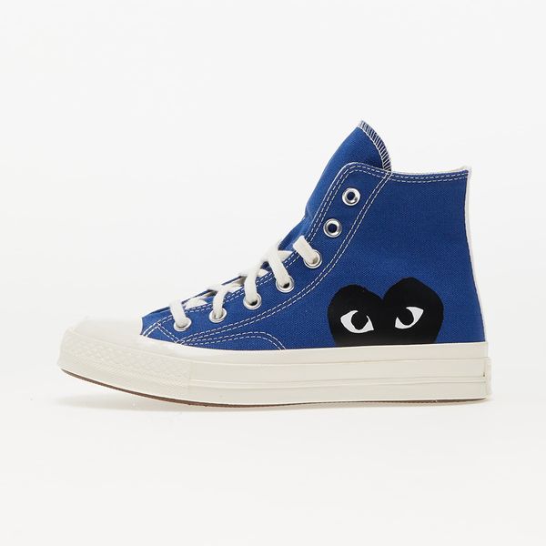 Comme des Garçons PLAY Сникърси Converse x Comme des Garçons PLAY Chuck 70 Hi Blue/ Black/ Egret EUR 36.5