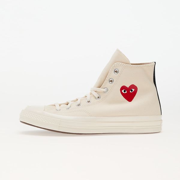 Comme des Garçons PLAY Сникърси Converse x Comme des Garçons PLAY Chuck 70 Hi Milk/ Red/ Black EUR 37.5