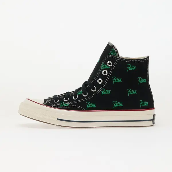 Converse Сникърси Converse x Patta Chuck 70 Black/ Jolly Green EUR 37.5