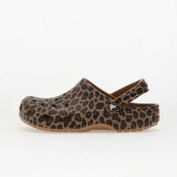 Crocs Сникърси Crocs Classic Animal Clog Sepia/ Leopard EUR 41-42