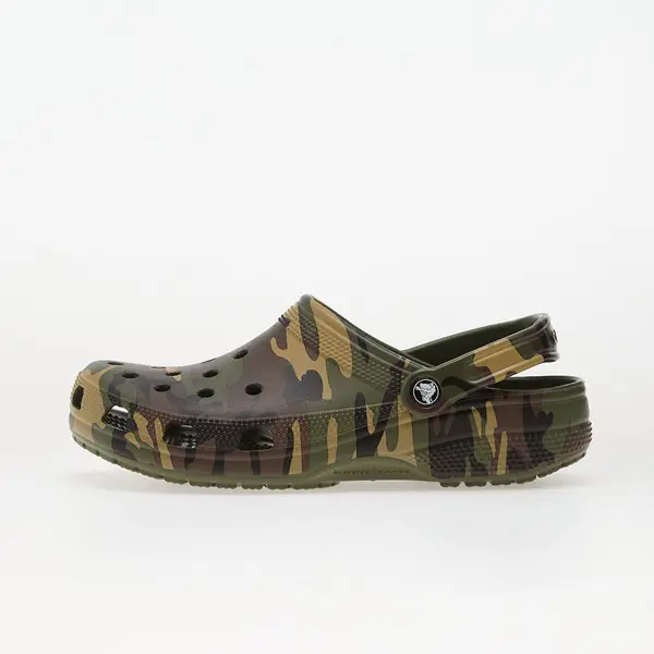 Crocs Сникърси Crocs Classic Camouflage Clog Army Green/Multi EUR 43-44